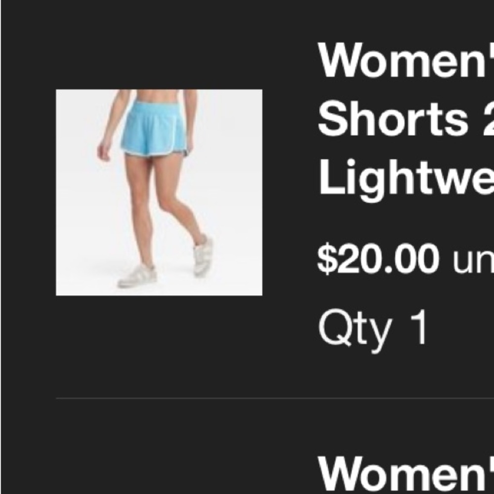 Mid Rise Shorts L
